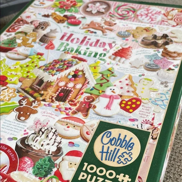 Cobble Hill Holiday Baking 1000-Piece Puzzle - Picture 2 of 4